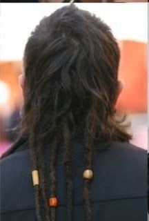 Mullet With Dreads, Dread Mullet, Mullet Dreads, Dreadlock Mullet, Partial Dreadlocks, Partial Dreads, Long Curly Hair Men, Natural Dreadlocks, Dreads Girl