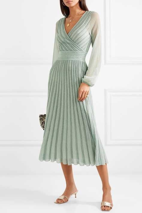 Kate's Exact Missoni Dress Missoni Dress, Lurex Dress, فستان سهرة, Dress Images, Dress Inspiration, Blue Midi Dress, Lovely Dresses, Pleated Dress, Missoni