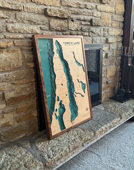 Any Lake Customized Wood Art 3D Custom Lake Map Choose Your - Etsy Canada Sherwin Williams Sea Salt Palette, Blueprint House, Cabin Construction, Coastal Palette, Calm Coastal, Coastal Paint, Drawing Online, Coastal Exterior, Sound Diffuser