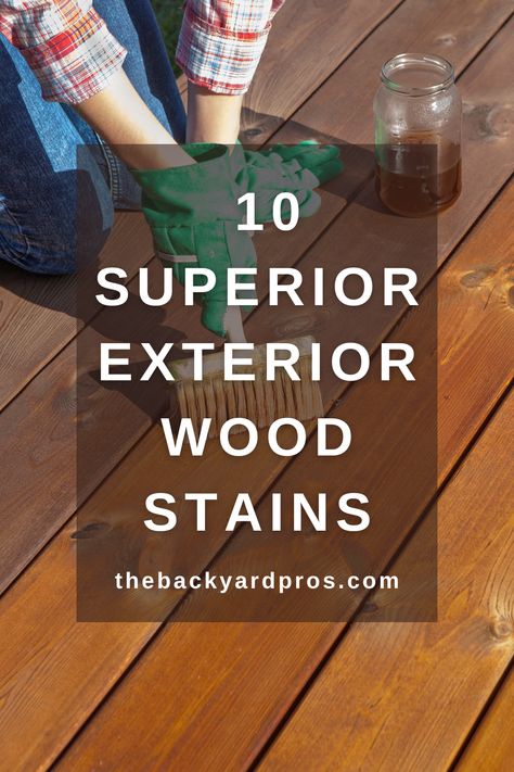 Discover the secret to a picture-perfect outdoor space with our handpicked collection of the best exterior wood stains! Formulated to withstand the harshest outdoor conditions, these stains offer unmatched protection against fading, peeling, and cracking. With a range of colors and finishes available, you can easily find the perfect stain to complement your home's exterior and express your unique style. Exterior Wood Stain Colors, Outdoor Wood Stain, Exterior Stain Colors, Best Wood Stain, Cedar Table, Exterior Wood Stain, Oil Based Stain, Exterior Stain, Cedar Homes