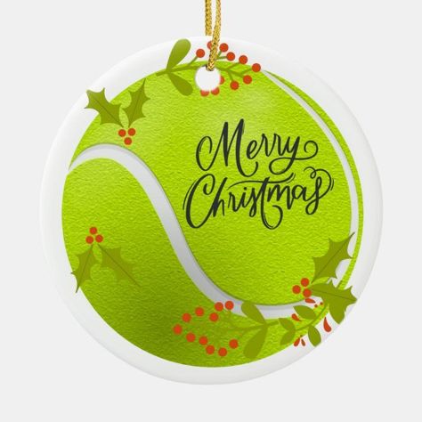 Tennis Ball Crafts, Tennis Ornament, Tennis Party Decorations, Tennis Christmas, Christmas Ideas For Boyfriend, Tennis Party, Christmas Windows, Tennis Gifts, Tennis Balls