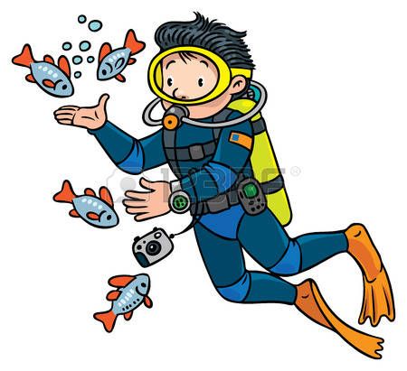 Snorkeling Illustration, Scuba Vbs, Beach Clipart, Illustration Art Kids, Medical Mask, Illustration Cartoon, Doodle Illustration, Scuba Diver, Ocean Creatures