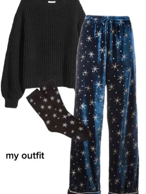 Moon Pj Pants, Star Pajamas Aesthetic, Goth Pajamas Aesthetic, Ravenclaw Pajamas, Witchy Pajamas, Whimsigoth Pajamas, Aesthetic Pajamas Grunge, Dark Academia Pajamas, Astro Academia