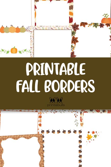 printable fall borders Free Fall Writing Paper, Fall Borders Free Printable, Free Printable Borders, Fall Borders, Student Certificates, Printable Border, Fall Writing, Christian Fall, Fall Clip Art