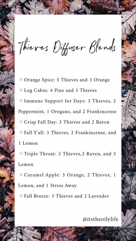 Helpful Tips For citrus essential oil roller Fall Thieves Diffuser Blends, Thieves Diffuser Recipes, Diffuser Blends Thieves, Essential Oil Blends With Thieves, Thieves Blends For Diffuser, Thieves Essential Oil Blends, Young Living Thieves Diffuser Blends, Thieves Essential Oil Diffuser Blends, Thieves Diffuser Blends