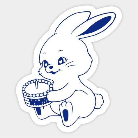 New Jeans Bunny, Newjeans New Jeans, Phone Cover Stickers, Custom Car Stickers, Korean Hangul, Korean Stickers, Custom Vinyl Stickers, Cute Laptop Stickers, Pop Stickers