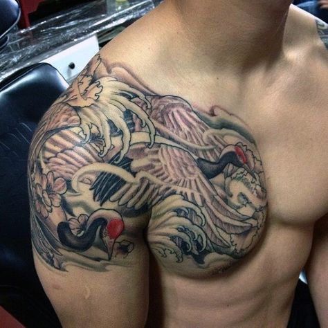 Three Quarter Sleeve Tattoo, Quarter Tattoo, Quarter Sleeve Tattoo, Upper Shoulder Tattoo, Sleeve Tattoo Designs, Cool Half Sleeve Tattoos, Quarter Sleeve Tattoos, Omerta Tattoo, Half Sleeve Tattoos