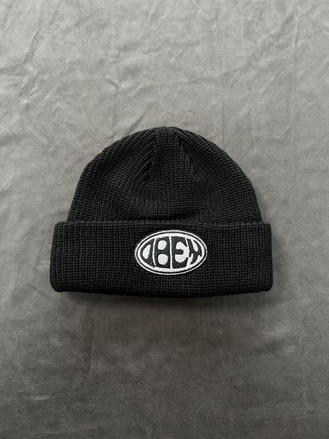 Obey Deadstock Obey Logo Black Beanie OS | Grailed Youtube Logo, Black Beanie, Streetwear Mens, Logo Black, Men's Accessories, Accessories Shop, Koi, Phone Numbers, Trendy Outfits