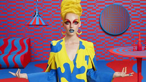 Extreme Make-up, Jessica Walsh, Sagmeister And Walsh, Drag Make-up, Pop Art Fashion, Paris Mode, Trik Fotografi, Art Pop, Design Guide