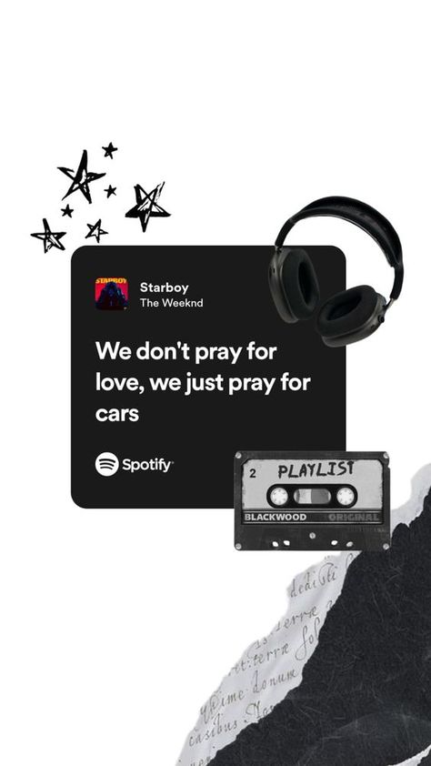 Starboy Lyrics Wallpaper, Poster Song Lyrics, Starboy Spotify Lyrics, Spotify Lyrics Template, The Weeknd Spotify Lyrics, Wallpaper Lyrics Songs, Music Wallpaper Lyrics, Lyric Wallpaper Aesthetic, Wallpaper Song Lyrics