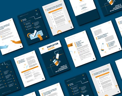 EBOOK | EMPLOYER GUIDE on Behance Marketing One Pager Design, Pdf Guide Design, White Paper Layout, White Paper Design Layout, Ebook Designs Layout, Event Booklet, Playbook Design, Handbook Design, Ebook Design Layout