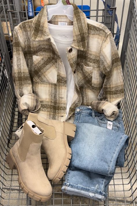 Shop Time And Tru Women's Short Sleeve … and other curated products on LTK, the easiest way to shop everything from your favorite creators. Walmart Outfits, Cute Fall Outfits, Mode Inspo, Outfit Inspo Fall, Fall Fashion Outfits, Casual Fall Outfits, Mom Outfits, Winter Fashion Outfits, Fall Wardrobe