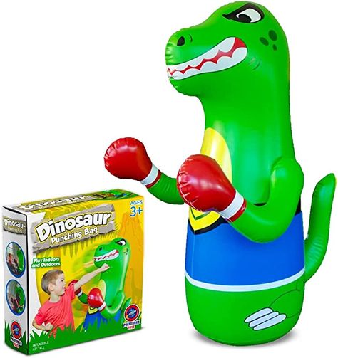 Kids Punching Bag, Kids Bop, Inflatable Dinosaur, Boxing Accessories, Freestanding Punching Bag, Hyperactive Kids, Boxing Punching Bag, Boxing Bag, Boxing Bags