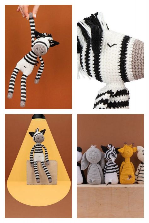 Zebra Lovey Crochet Free Pattern, Crochet Lovey Free Pattern, Crochet Zebra, Doll Free Crochet Pattern, Lovey Crochet, Crochet Lovey, Crochet Panda, Crochet Unicorn, Crochet Elephant