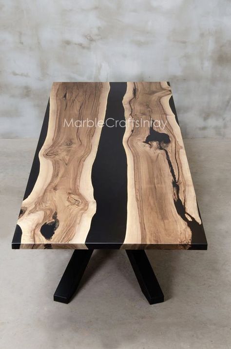 Resin Tables, Epoxy Wood Table, Wood Resin Table, Dining Sofa, Wood Table Design, Live Edge Furniture, Live Edge Coffee Table, Woodworking Furniture Plans, Epoxy Table