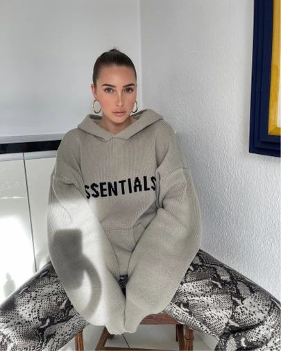 Essential Knit Hoodie Outfit, Knitted Essentials Hoodie Outfit, Essentials Hoodie Knit, Knitted Essentials Hoodie, Essentials Knitted Hoodie, Womens Essentials Hoodie Outfit, Knit Essentials Hoodie, Essentials Knit Hoodie Outfit, Essential Hoodie Outfit