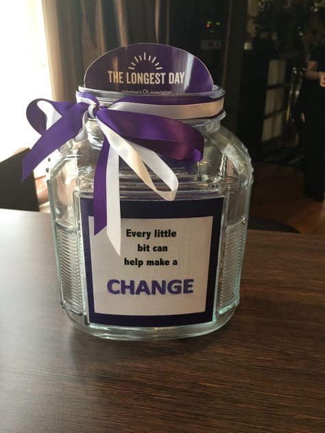 Change donation jar Donation Jars Ideas Fundraising, Donation Containers Ideas, Tip Box Ideas Money Restaurant, Tip Box Ideas Money, Donation Jar Ideas, Donation Jars, Work Snacks, Coat Drive, Change Jar