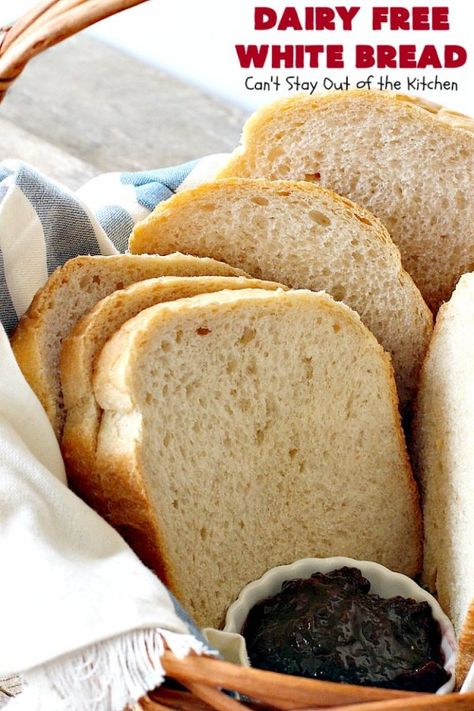 Dairy Free White Bread – 3deb5 Cornmeal Bread, Homemade White Bread, Buttermilk Ranch, Homemade Bread Recipes Easy, Sandwich Bread Recipes, Homemade Bread Easy, Yeast Bread, Delicious Sandwiches, Sandwich Bread