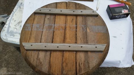 secure whiskey barrel lid parts Whiskey Barrel Lid Ideas Diy, Whiskey Barrel Lids Ideas, Barrel Lids Ideas, Whiskey Barrel Head Ideas, Whiskey Barrel Top Ideas, Whiskey Barrel Lid Ideas, Barrel Head Ideas, Barrel Lid Ideas, Wood Barrel Ideas