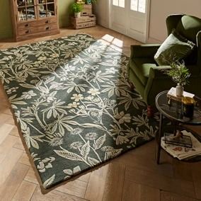 Rugs - Shop Our Full Range | Dunelm | Page 3 Ideas For Floating Shelves, Cottagecore Rug, Woodland Flowers, Bedroom Floor, Natural History Museum, Forward Thinking, Bedroom Flooring, Living Room Inspo, History Museum