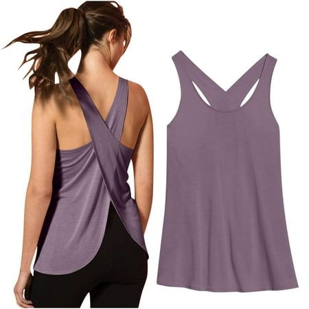 Taylonsss Clearance Women's 2024 Sports Fitness Yoga Wear Sports Round Neck Camisole Women's 2024 Sports Fitness Yoga Wear Sports Round Neck Camisole Features: It is made of materials, enought for your daily wearing. Stylish and fashion make you more attractive. Great for Party,Daily, sure you will like it! Occasion: Suitable for Daily Life, Casual, Travel, Home, Vacation, Shopping, Street, Work and School. Stylish and cute. Perfect with , shorts, sandals, pants, or skirt for a concise look. Product Description: Season:Summer and Spring.Fall. Gender:Women Occasion:Casual,Daliy Material:Polyester,Spandex Collar:Round Neck Style:Casual,Fashion Length:Regular How to wash:Hand wash Cold,Hang or Line Dry Size:SSize.:SmallUS:4UK:8EU:34Bust:76cm/29.92''Length:63cm/24.80'' Color: Red. Athletic Tops Women, Back Yoga, Stylish Activewear, Girl Sleeves, Running Tank Tops, Active Tank Tops, Workout Attire, Sport Top, Yoga Tank Tops