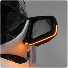 SideViz LED Side View Mirror Amber Running Light / Turn Signals for the Can-Am Spyder RT (Pair)             $84 Can Am Spyder Accessories, Can Am Spyder, Tire Pressure Monitoring System, Trunk Organization, Led Fog Lights, Billet Aluminum, Can Am, Running Lights, Diy Garden Decor