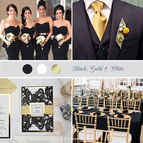 Black White And Gold Wedding Reception, Black White Gold Wedding Theme, Black Gold Wedding Theme, Wedding Table Overlays, Glittery Wedding, Gold Reception, Groom Party, Glitter Mirror, Black Gold Wedding