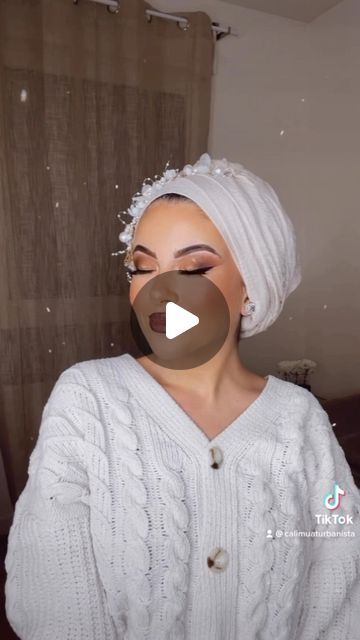 MAKE UP BY CALI ���🍉 on Instagram: "NEW NEW NEW 🫶🏼

#tutorial #turbanstyle #turbantutorial #reels #instareels #instagood #instafashion #turbanista #makeupartist #makeup #mua #makeupaddict #makeuplook #muafrance #turban #reelsvideo #newreels" Turban Style Tutorial, Turban Tutorial, Turban Style, July 11, New New, Makeup Addict, Cali, Insta Fashion, Makeup Artist