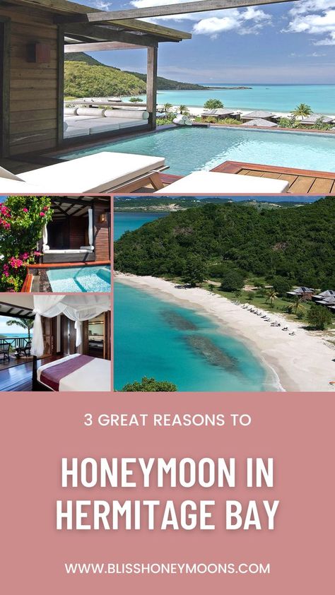 There’s a lot more to selecting the perfect honeymoon destination than simply choosing the location. Even the most romantic destinations in the world are made even more so when the resort selected lives up to its billing. For those with hearts set on visiting the Caribbean’s Leeward Islands after saying their “I do’s,” Hermitage Bay delivers an experience fit for royalty. Here are just three of the many reasons why Hermitage Bay is one of our favorite resorts in Antigua and beyond... Caribbean Honeymoon, Perfect Honeymoon, Romantic Destinations, Honeymoons, Honeymoon Destinations, Most Romantic, The Caribbean, Travel Destinations, Royalty