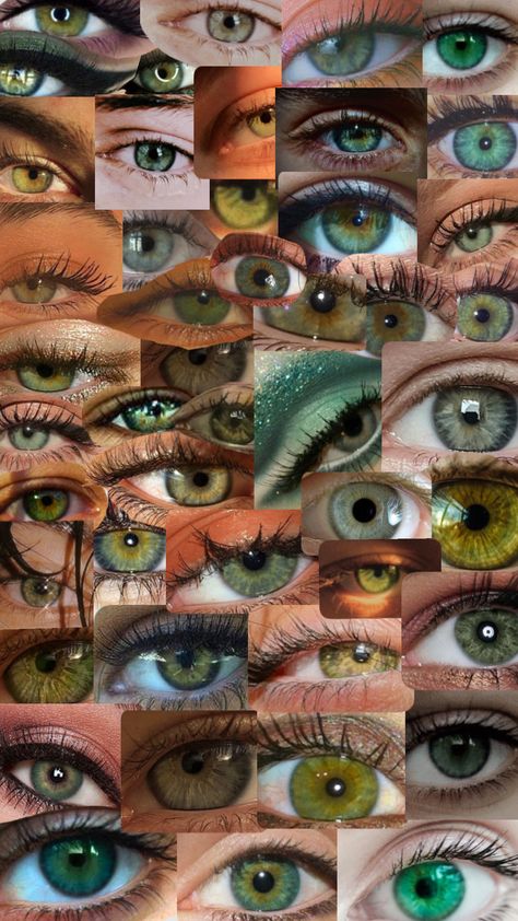 44 Tattoo, Pretty Eyes Color, Rare Eye Colors, Dark Green Eyes, Hazel Green Eyes, Eye Color Chart, Rare Eyes, Beautiful Eyes Color, Hazel Green