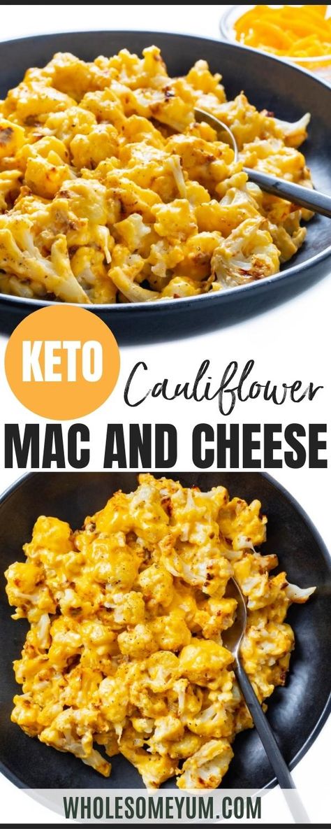 Keto Cheese Sauce, Keto Cauliflower Mac And Cheese, Cauliflower Mac And Cheese Recipe, Keto Mac And Cheese, Cauliflower Mac And Cheese, Keto Diets, Healthy Version, Healthy Low Carb, Keto Cheese