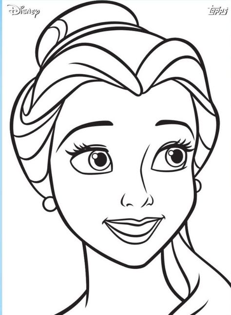 How To Draw Rapunzel Step By Step, Belle Drawing, Rapunzel Drawing, Beauty And The Beast Drawing, Coloring Videos, Disney Princesas, Easy Art For Kids, Disney Princess Fan Art, Cute Names