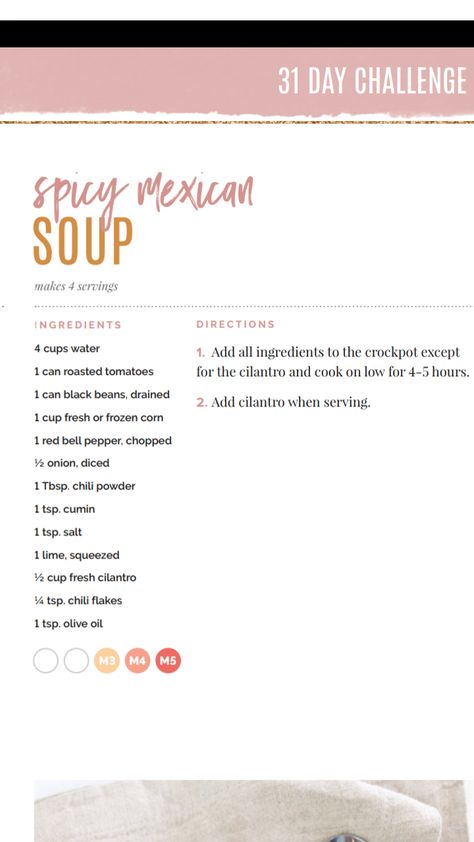 Mexican Alphabet Soup Recipe, Mexican Pumpkin Soup, Tone It Up Recipes, Tex Mex Chicken Soup, Mexican Restaurant Chicken Soup, Spicy Mexican Soup, Mexican Corn Chicken Soup Kay Nutrition, Fit Girls Guide Recipes, Tiu Recipes