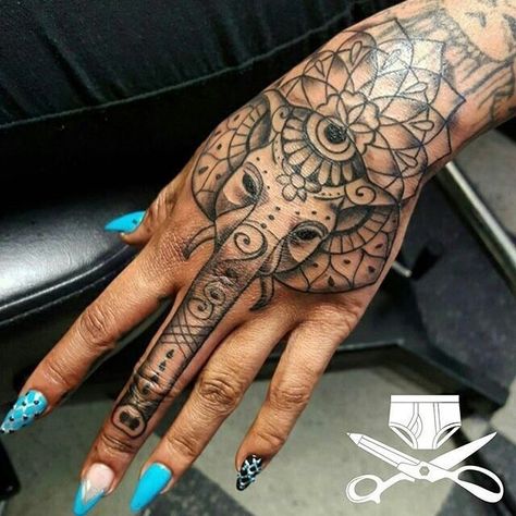 @tino04ny Elephant Tattoo On Hand, Realistisches Tattoo, Elephant Tattoo Design, Hand Tattoos For Women, Elephant Tattoo, Elephant Tattoos, Tattoo Feminina, Sleeve Tattoos For Women, Hand Tattoo