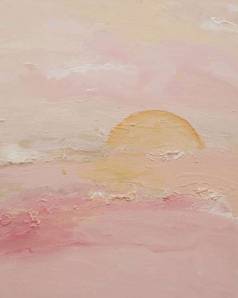 Pink Textured Art, Soft Pink Art, Pastel Pink Art, Beach Brunette, Aura Painting, Pink Paintings, Pink Floral Painting, Beachy Home Decor, Beachy Home