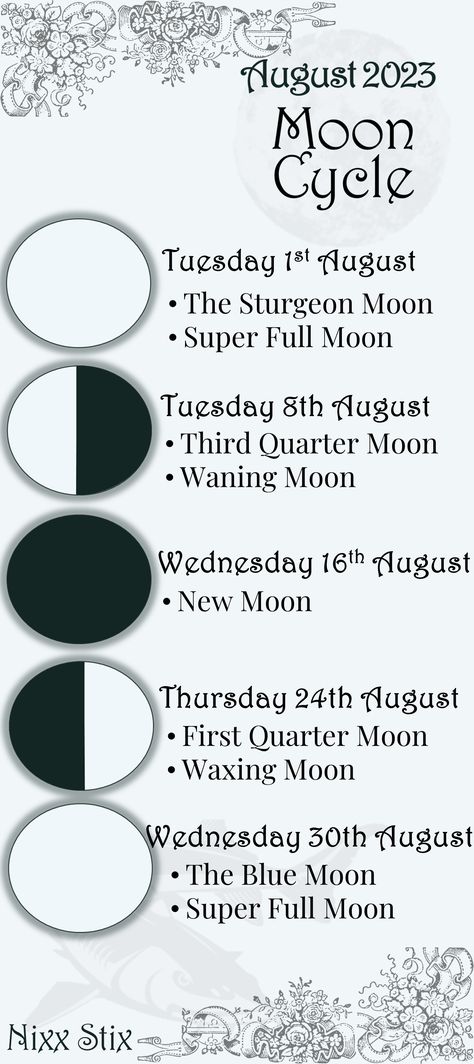 August Moon 2023, Moon Schedule 2023, Blue Moon August 2023, August Full Moon 2023, Solar Eclipse Astrology, Eclipse Astrology, Moon Things, August Moon, Witch Kit