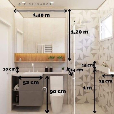 Senior Bathroom Design, Bathroom Layout Plans, Cottagecore Living, Learn Interior Design, Detail Arsitektur, Wc Design, Bathroom Dimensions, Restroom Design, Bathroom Design Layout