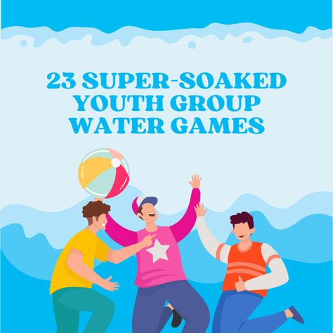 Dive into the ultimate summer fun with these 23 Super-Soaked Youth Group Water Games! 💦 From wild water balloon battles to slippery slides and hilarious relay races, these activities are sure to make a splash at your next gathering. #YouthGroup #WaterGames #SummerFun Water Games For Middle Schoolers, Water Games For Youth Groups, Group Water Games, Summer Group Activities, Games For Middle Schoolers, Youth Group Events, Lake Games, Family Party Ideas, Outdoor Water Games