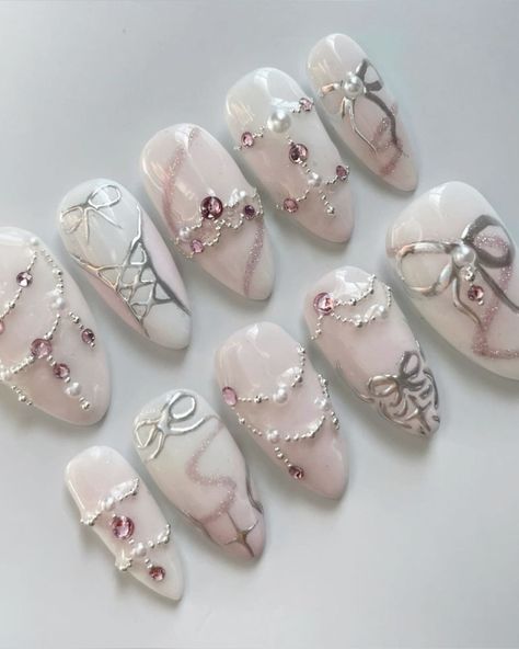 Stunning Short Square Nails for Summer 2024: Dominican Styles Coquette Press On Nails, Douyin Nails Short, Fairy Aesthetic Nails, Y2k Nails Pink, Square Nails For Summer, Aphrodite Nails, Sweetheart Nails, Nails Douyin, Douyin Nails