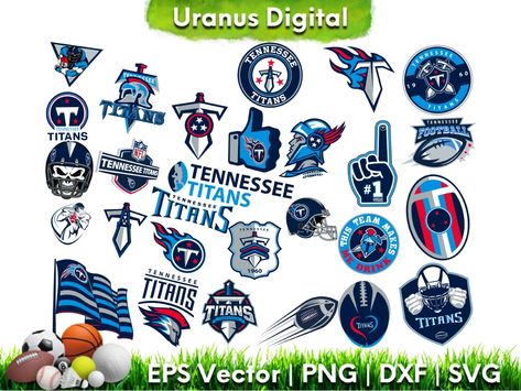 American Football Team, Football Logo, Tennessee Titans, Vector Clipart, American Football, Free Svg, Football Team, Svg Cuts, Tennessee