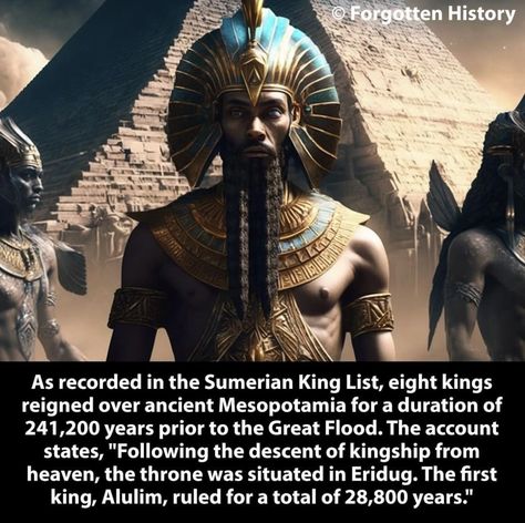 Sumerian King List, Ancient Artefacts, Mysteries Of The World, Ancient History Facts, Interesting Facts About World, Cool Science Facts, Ancient Mesopotamia, Mystery Of History, Alternate History