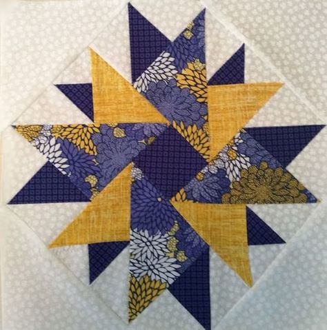 Quilting Patterns Free, Beginning Quilting, Quilt Block Patterns Free, Block Craft, Star Quilt Blocks, Quilt Block Tutorial, Quilt Block Pattern, Block Pattern, Quilting Patterns