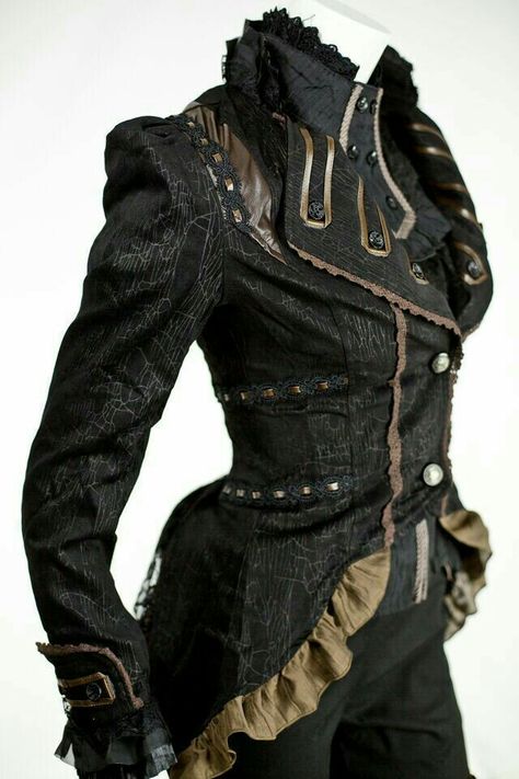 Outfits Punk, Apostolic Style, Costume Clothes, Mode Steampunk, Brown Clothing, Steampunk Couture, Outfits Jeans, Style Steampunk, Indie Style