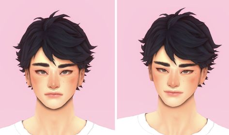 Sims 4 Cc Half Up Half Down Hair Male, Anime Hair Male, Fluffy Hair Sims 4 Cc, Sims 4 Cc Male Hair Covering Eyes, Sims 4 Mm Male Hair, Sims 4 Male Mm Hair, Sims Guy Hair, Sims 4 Cc Male Hair Bangs, Sims 4 Cc Male Hair Maxis Match Fluffy