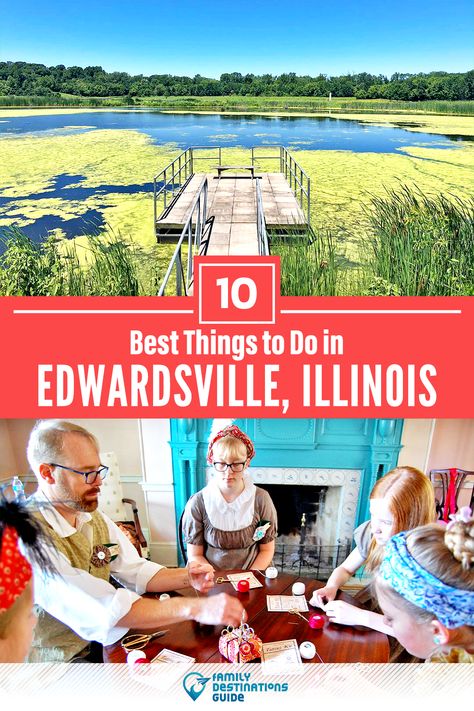 Want to see the most incredible things to do in Edwardsville, IL? We’re FamilyDestinationsGuide, and we’re here to help: From unique activities to the coolest spots to check out, discover the BEST things to do in Edwardsville, Illinois - so you get memories that last a lifetime! #edwardsville #edwardsvillethingstodo #edwardsvilleactivities #edwardsvilleplacestogo Edwardsville Illinois, Southern Illinois, Family Destinations, Adventure Awaits, Travel Ideas, Family Vacation, Day Trip, Day Trips, Places To See