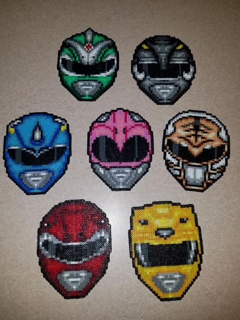 Rave Candy, Legend Of Zelda Wind Waker, Power Rangers Helmet, Virgo Art, Fuse Bead Patterns, Go Go Power Rangers, Diy Perler Bead Crafts, Perler Crafts, Wind Waker