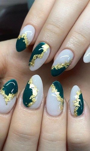 Gold Foil Nail Designs, Bright Colored Nails, Wicked Nails, Foil Nail Designs, Black Gold Nails, Foil Nail Art, Baby Blue Nails, Nail Polish Trends, Nail Art Designs Diy