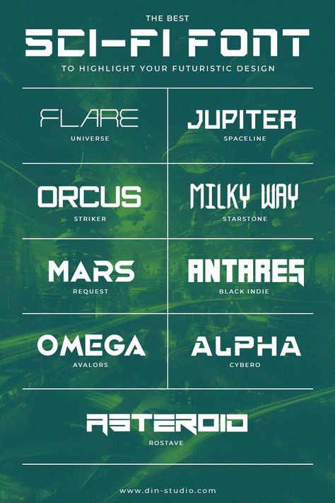 Dive into the universe of design with our top picked 'Best Free Sci-Fi Font Collections'. A specially curated treasure for designers, these fonts will bring visions of galaxies, alien civilizations, and futuristic worlds right to your project. Ignite your creativity, achieve exceptional design quality, and make your work stand out! Unleash your passion for design and let these fonts speak a language only a true artist understands! Retro Futuristic Font, Futuristic Font Design, Free Futuristic Fonts, Futuristic Fonts Canva, Sci Fi World Building, Sci Fi Typography, Scifi Font, Sci Fi Graphic Design, Tech Fonts