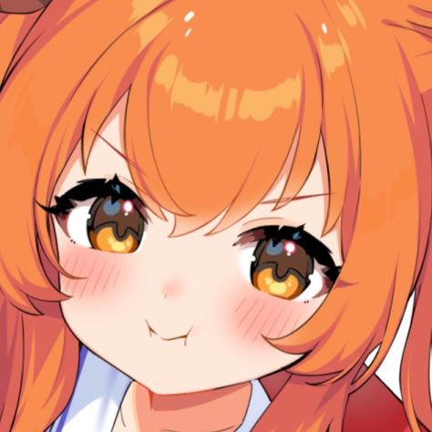 Orange Anime Eyes, Orange Anime Characters, Anime Orange Hair, Orange Characters, Orange Pfp, Orange Icon, Orange Anime, Anime Red Hair, Orange Icons:)