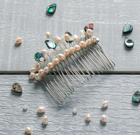 Decorative hair combs